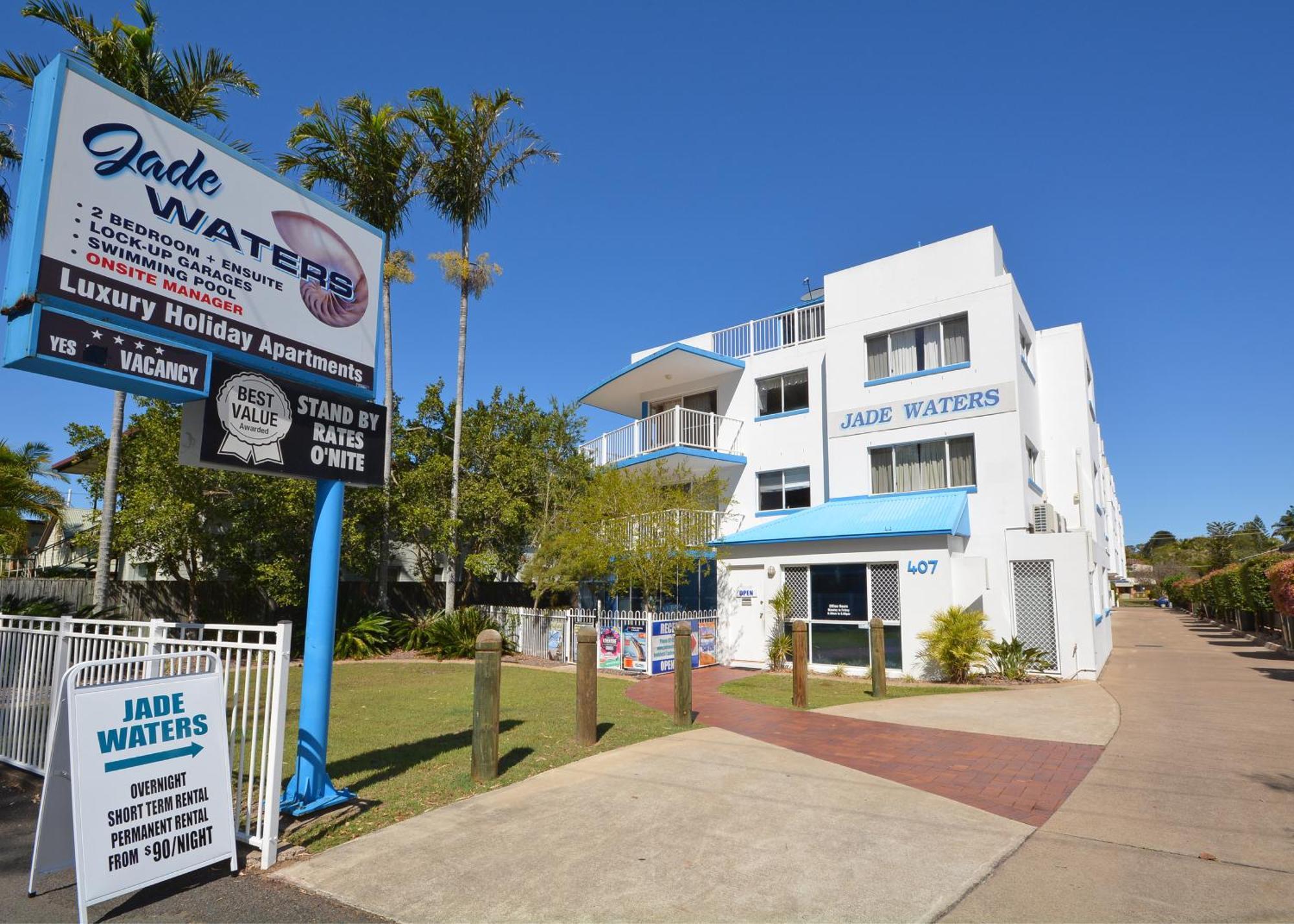 Jade Waters Luxury Apartments Hervey Bay Buitenkant foto